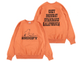 【送料無料】SNOOPY / STANDARD CALIFORNIA COZY MONDAY CREW SWEAT ORANGE
