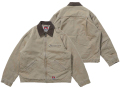 【送料無料】BEN DAVIS ZIP FRONT TRUCKER JACKET L.BEIGE