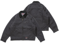 【送料無料】BEN DAVIS ZIP FRONT TRUCKER JACKET BLACK