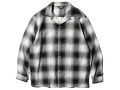 【送料無料】TOWNCRAFT 60's LOOP COLLAR NEL OMBRE SHIRTS WHITE