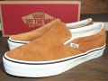 VANS CLASSIC SLIP-ON SUEDE GLAZED GINGER