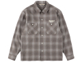 【送料無料】STANDARD CALIFORNIA WOOL CHECK SHIRT CHARCOAL