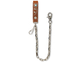 【送料無料】HTC WALLET CHAIN #32 FLOWER TURQUOISE LIGHT BROWN