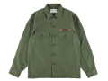 【送料無料】STANDARD CALIFORNIA FATIGUE SHIRT VINTAGE WASH OLIVE