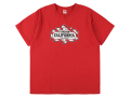 STANDARD CALIFORNIA US COTTON LOGO T-SHIRT RED 「メール便OK」
