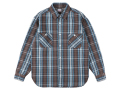 【送料無料】STANDARD CALIFORNIA FLANNEL CHECK SHIRT BLACK