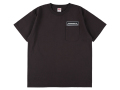 【送料無料】STANDARD CALIFORNIA US COTTON POCKET LOGO T-SHIRT BLACK
