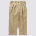 【送料無料】FIDELITY 2TUCK TWILL TROUSERS PANTS BEIGE