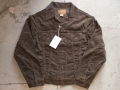 【送料無料】FAR EAST MANUFACTURING TRUCKER JACKET / TYPE 70505 CORDUROY BROWN