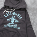 【送料無料】The Endless Summer TES CALIFORNIA HUNTINGTON COLLEGE SWEAT PARKA CHARCOAL