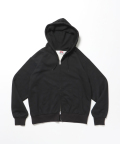 BEN DAVIS THERMAL LINED ZIP HOODIE BLACK