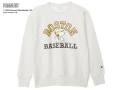 【送料無料】PEANUTS × Champion REVERSE WEAVE CREW NECK SWEAT 70's 11.5oz MODEL OATMEAL