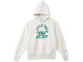 【送料無料】Champion REVERSE WEAVE PRINT HOOD SWEAT 70's 11.5oz MODEL OATMEAL
