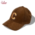 COOKMAN LOS ANGELES CALIFORNIA CURVE BRIM CAP CORDUROY BROWN