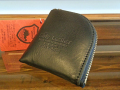 【送料無料】Dirty Leather Down Town Leather Works Leather Coin Case ブラック 栃木レザー