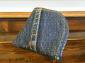 【送料無料】Dirty Leather Down Town Leather Works Leather Coin Case 60's LEVI'S BIG E デニム