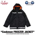 【送料無料】COOKMAN LOS ANGELES CALIFORNIA FREEZER JACKET BLACK