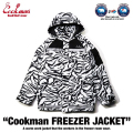 【送料無料】COOKMAN LOS ANGELES CALIFORNIA FREEZER JACKET ZEBRA