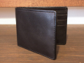 【送料無料】Dirty Leather Down Town Leather Works Leather Bi-Fold Wallet ブラック 栃木レザー