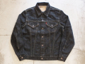 【送料無料】別注 557 DENIM JACKET（3rd MODEL）BLACK ONE WASH