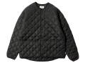 【送料無料】PENNEY'S STANDARD QUILT CREW CARDIGAN BLACK