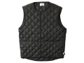 PENNEY'S STANDARD QUILT VEST BLACK