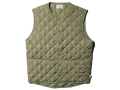 PENNEY'S STANDARD QUILT VEST OLIVE