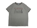 RUSSELL ATHLETIC Tri-Blend Jersey Alabama T-shirt Heather Gray 「メール便OK」