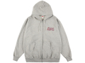 【送料無料】STANDARD CALIFORNIA US COTTON SCRIPT LOGO ZIP HOOD SWEAT GRAY