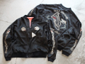 【送料無料】THRIFTY LOOK SOUVENIR GREENLAND BLOUSON BLACK/PINK