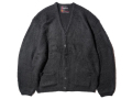 【送料無料】TOWNCRAFT SOLID SHAGGY CARDIGAN BLACK