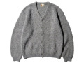 【送料無料】TOWNCRAFT MOHAIR SHAGGY CARDIGAN GRAY
