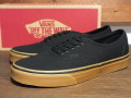 VANS CLASSIC AUTHENTIC GUM DUCK BLACK