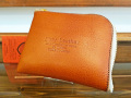 【送料無料】Dirty Leather Down Town Leather Works Leather Double Zip Wallet キャメル 栃木レザー