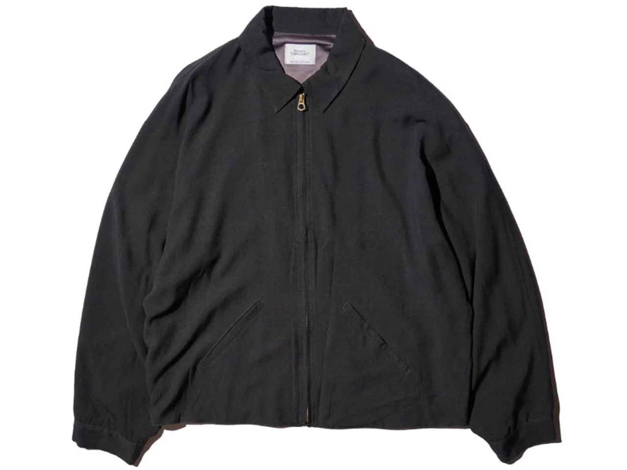 【送料無料】TOWNCRAFT 50's ROCKBILLY RAYON JACKET BLACK