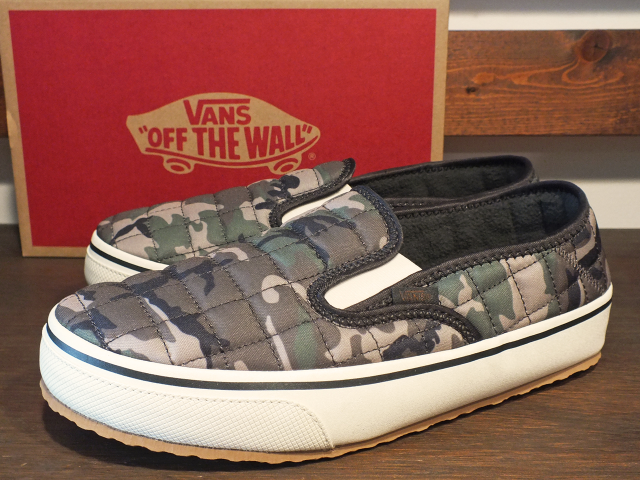 VANS SLIP-ER 2 CAMO FADED BLACK