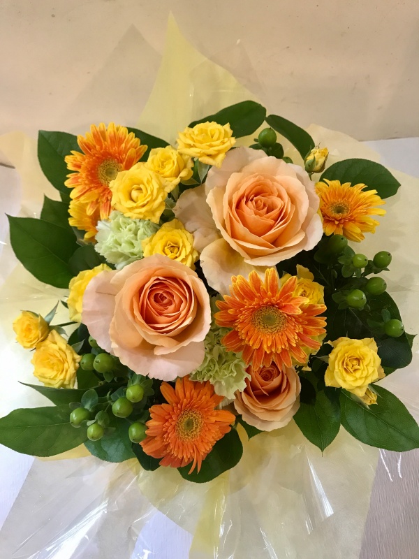 ガーベラの元気アレンジメント