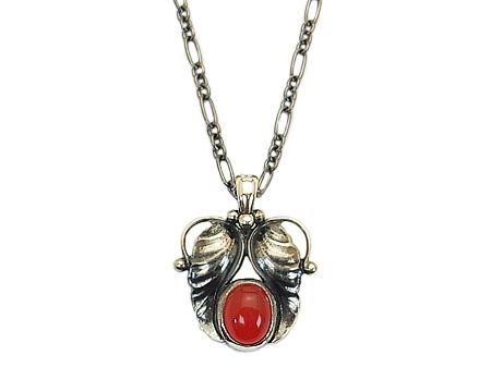 １９９４　イヤーペンダント　復刻　（カーネリアン）