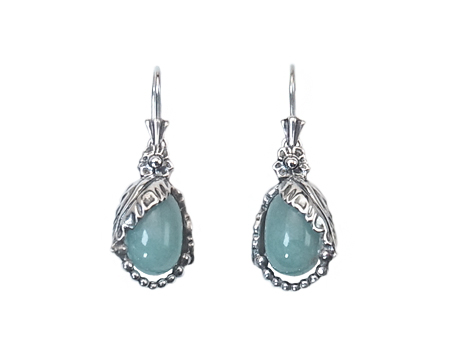 ２０２３　イヤーフック　（ブルークォーツ）