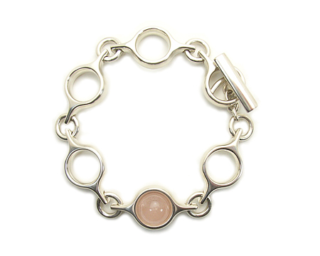 ブレスレット　スフィア　（ローズクォーツ）