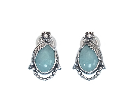 ２０２３　イヤークリップ　（ブルークォーツ）