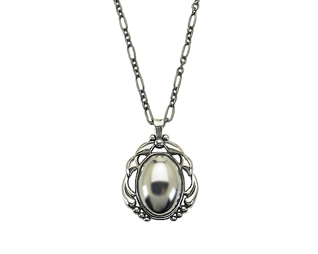 激レア 美品 ジョージジェンセン 2020 イヤー ペンダント ネックレス ジョージジェンセン 2020 イヤーネックレス GEORG JENSEN - メルカリ
