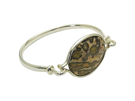 ヴィヴィアンナ トールン] バングル レパードスキン ジャスピス サイズ M