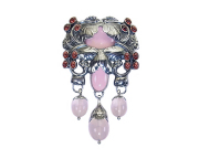 モモバナナ　  ジョージジェンセン ローズクォーツ Moonlight