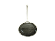 ペンダント　ブラックオブシディアン/MOP