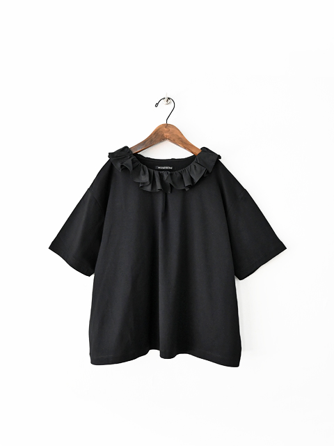 mizuiro ind (ミズイロインド)　フリルカラー・スキッパーTee