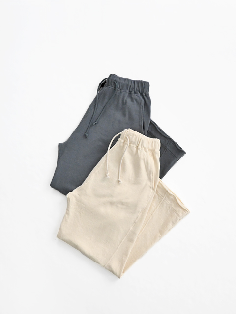 unfil (アンフィル)　COTTON OPEN-END YARN TERRY WIDE SWEAT PANTS (コットン・ワイドパンツ)
