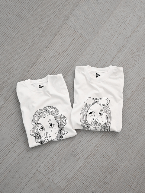 FUNG. (ファング)　Basic Tee - 似顔絵?