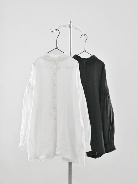 今季！ARTS&SCIENCE／Stand collar boxy shirt