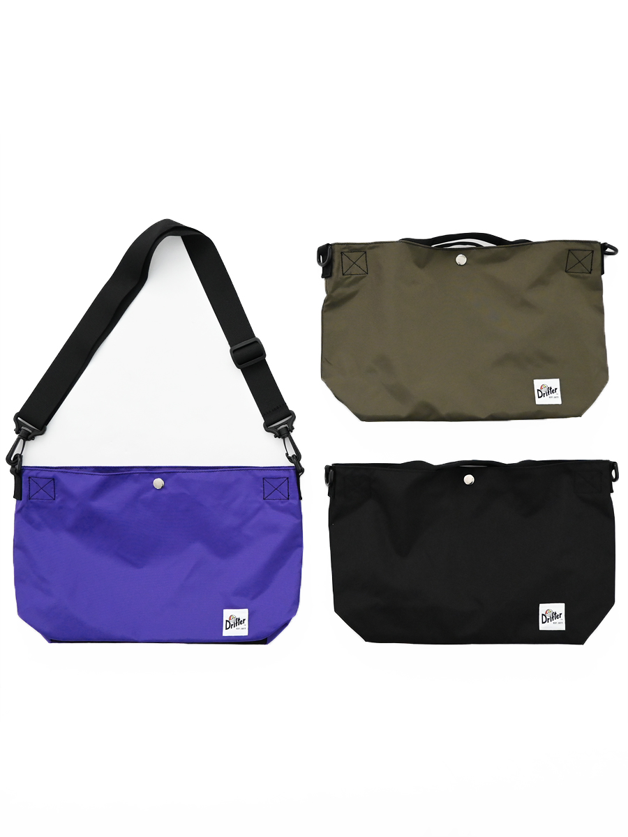 Drifter (ドリフター)　CARRY ALL BAG - 2wayショルダートート・無地